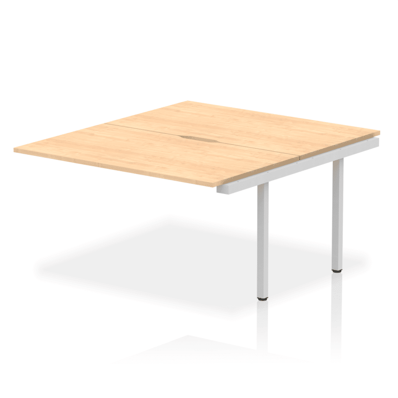 Evolve Plus B2B Bench Desk - 2 Person Extension Kit - Image 17