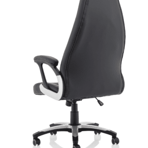 Metropolis High Back Black Leather Executive Office Chair - Image 5