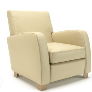 Wynne 81cm Wide Armchair in Cristina Marrone Ultima Faux Leather - Image 109