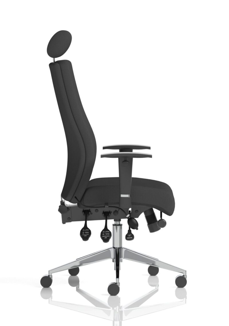 Onyx High Back Ergonomic Posture Chair with Height Adjustable Arms - Image 8