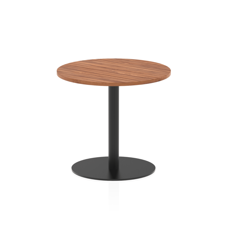 Italia Round Poseur Table Black Leg - Image 14