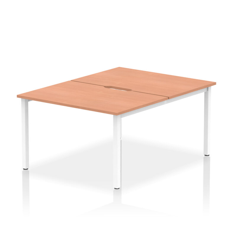 Evolve Plus B2B Bench Desk - 2 Person - Image 2