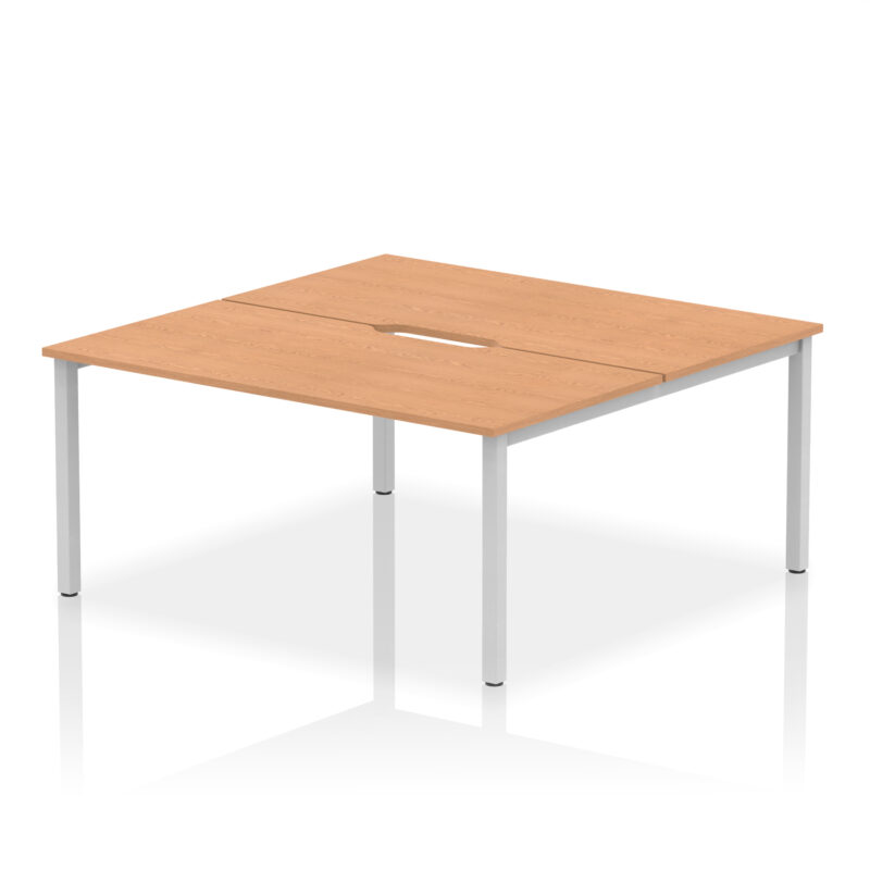 Evolve Plus B2B Bench Desk - 2 Person - Image 31