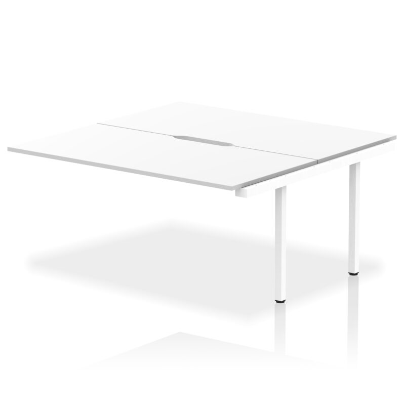 Evolve Plus B2B Bench Desk - 2 Person Extension Kit - Image 36