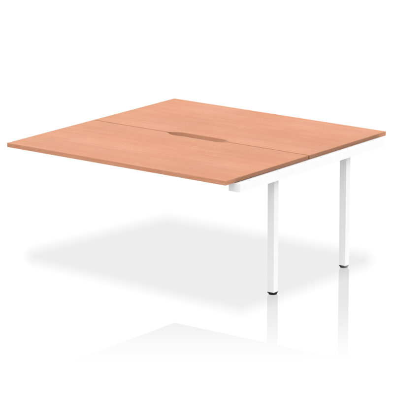Evolve Plus B2B Bench Desk - 2 Person Extension Kit - Image 26