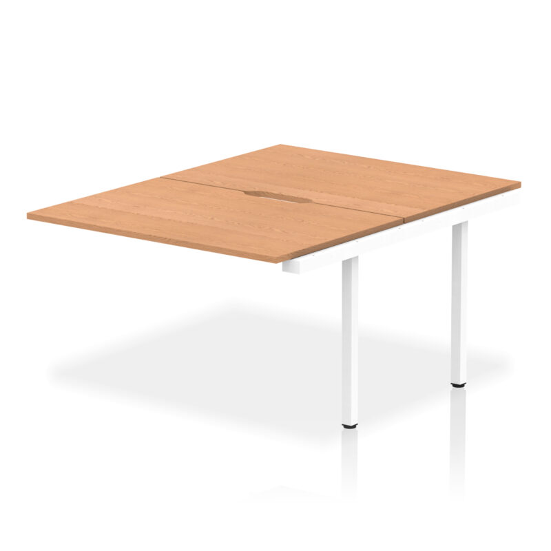 Evolve Plus B2B Bench Desk - 2 Person Extension Kit - Image 8