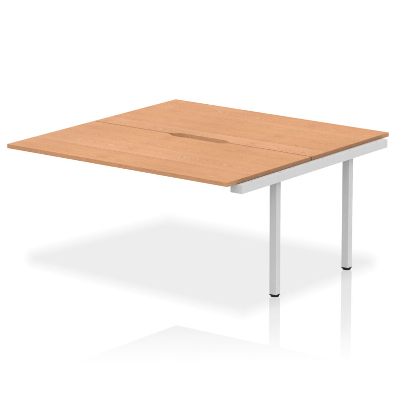 Evolve Plus B2B Bench Desk - 2 Person Extension Kit - Image 31