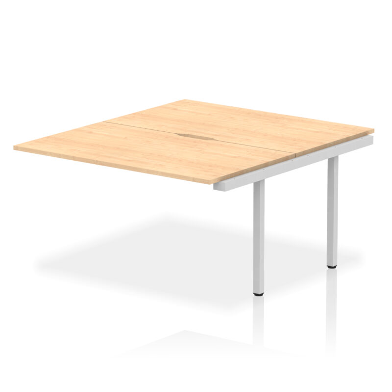 Evolve Plus B2B Bench Desk - 2 Person Extension Kit - Image 17