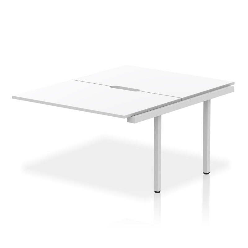 Evolve Plus B2B Bench Desk - 2 Person Extension Kit - Image 11