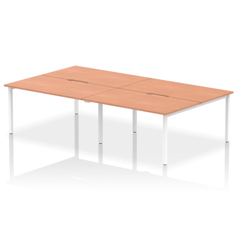 Evolve Plus B2B Bench Desk - 4 Person - Image 14