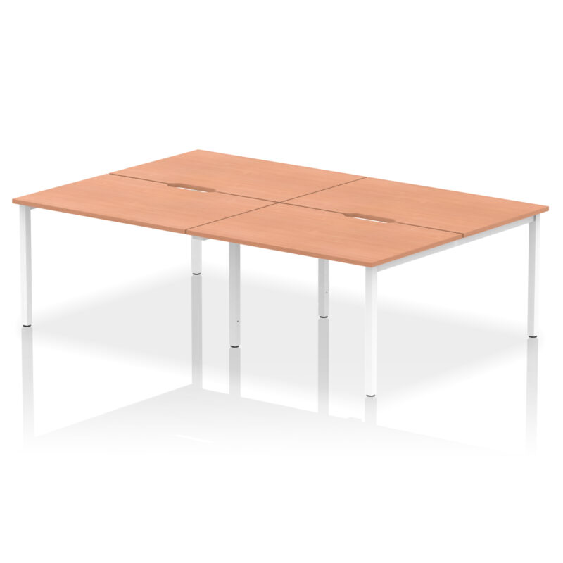 Evolve Plus B2B Bench Desk - 4 Person - Image 2