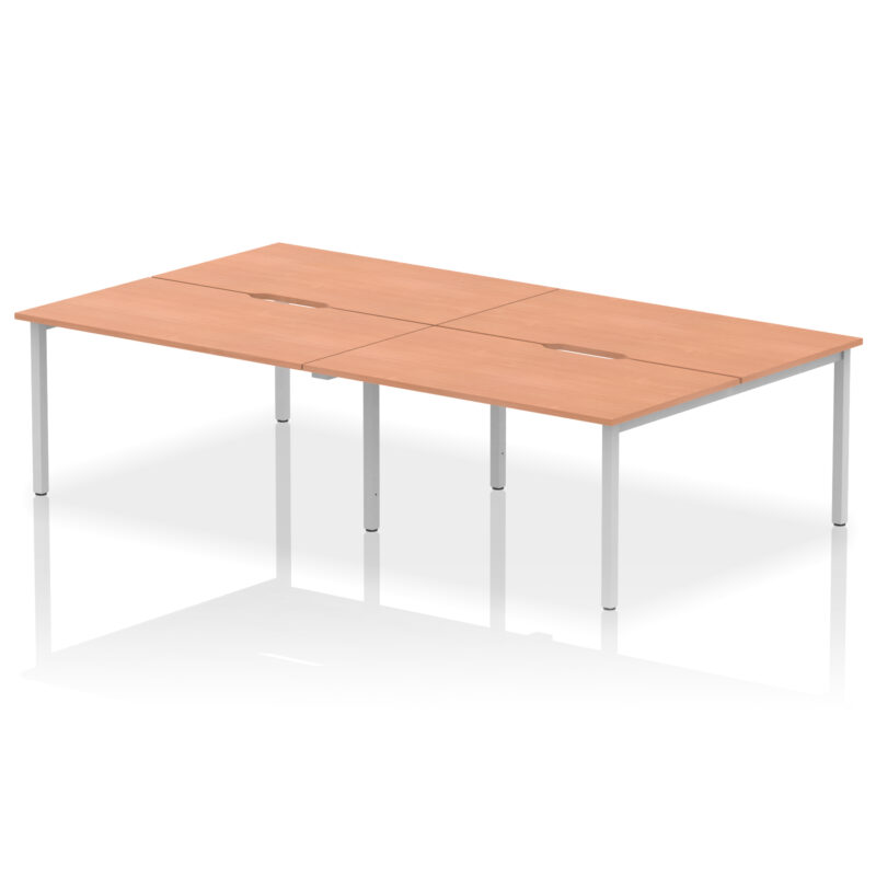 Evolve Plus B2B Bench Desk - 4 Person - Image 13