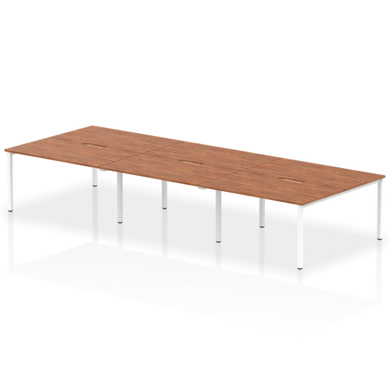 Evolve Plus B2B Bench Desk - 6 Person - Image 22