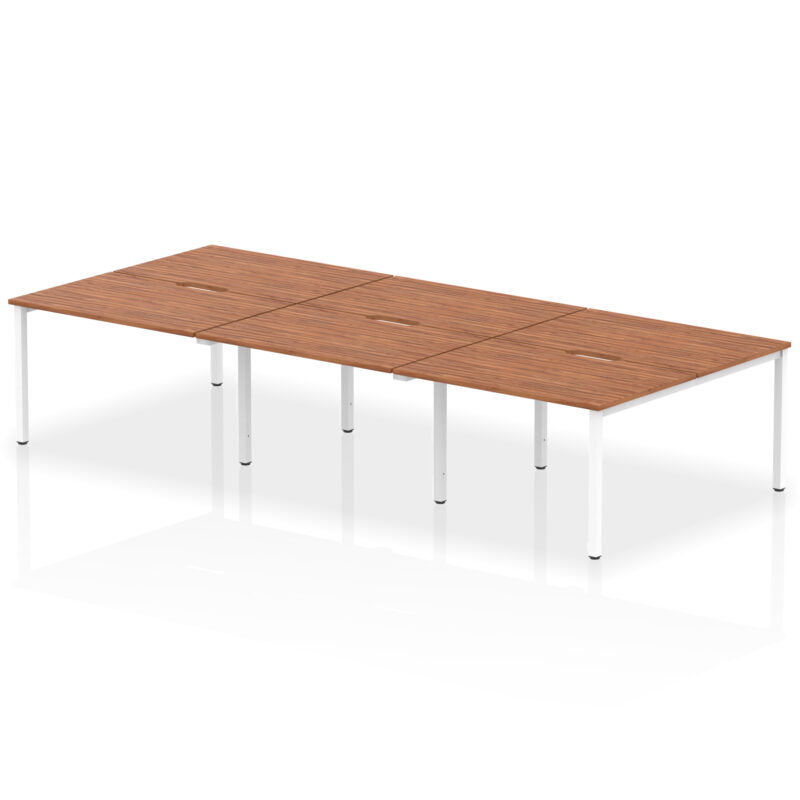 Evolve Plus B2B Bench Desk - 6 Person - Image 10