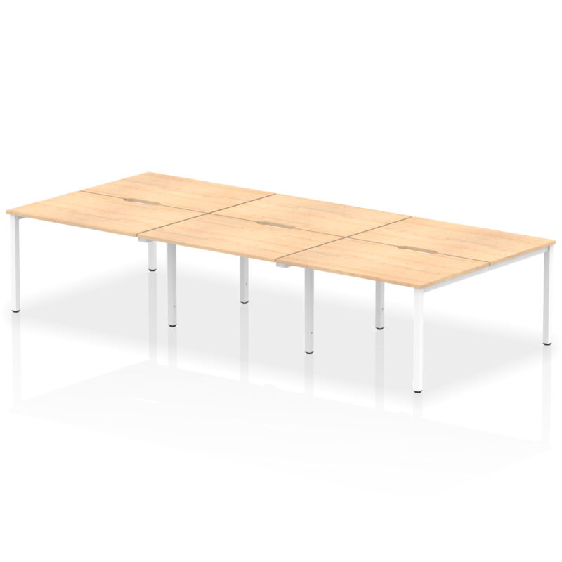 Evolve Plus B2B Bench Desk - 6 Person - Image 6