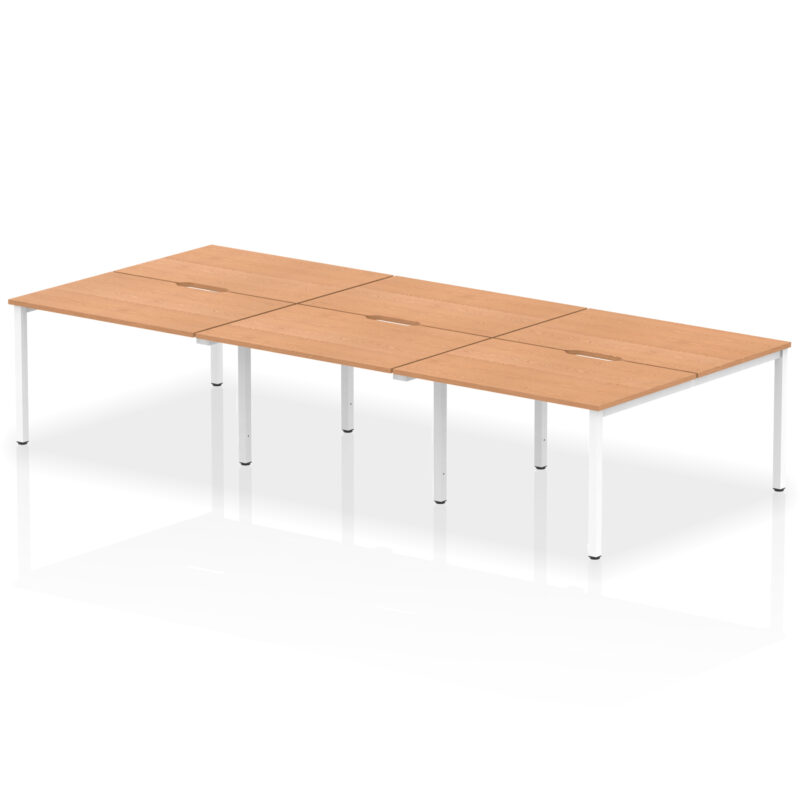 Evolve Plus B2B Bench Desk - 6 Person - Image 8
