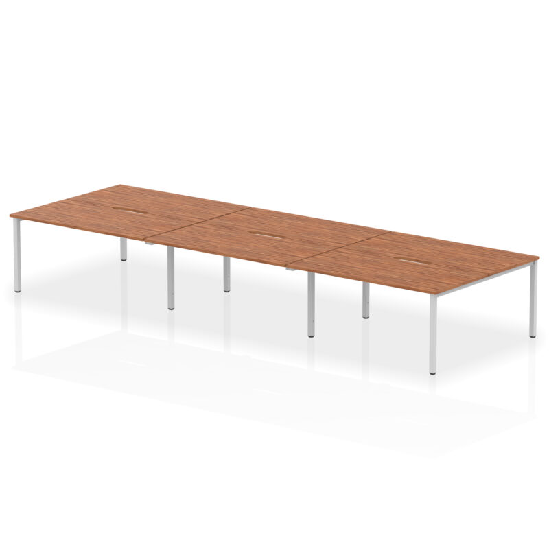 Evolve Plus B2B Bench Desk - 6 Person - Image 33