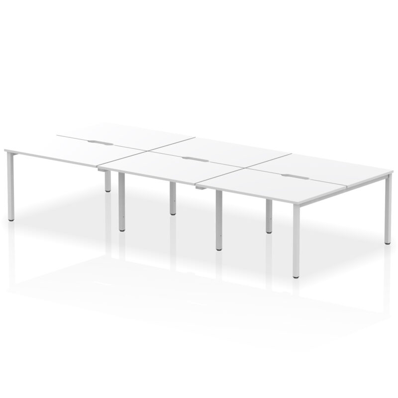 Evolve Plus B2B Bench Desk - 6 Person - Image 11