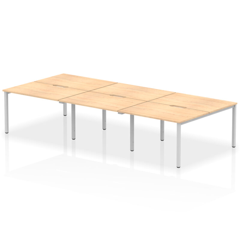 Evolve Plus B2B Bench Desk - 6 Person - Image 5