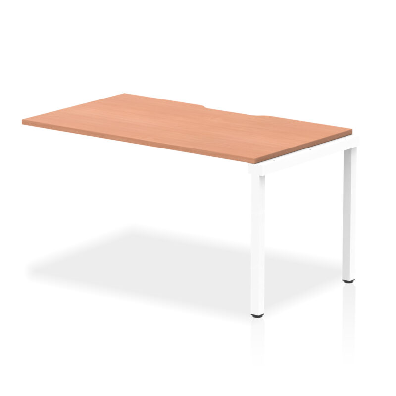 Evolve Plus Single Row Bench Desk Extension Kit - Image 14