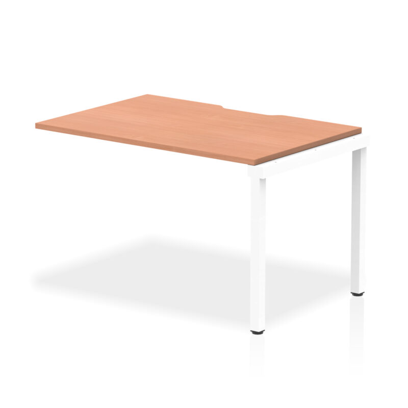 Evolve Plus Single Row Bench Desk Extension Kit - Image 2