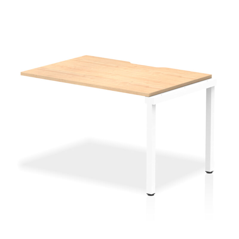 Evolve Plus Single Row Bench Desk Extension Kit - Image 6