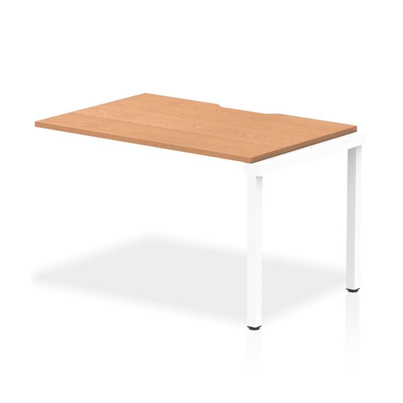 Evolve Plus Single Row Bench Desk Extension Kit - Image 8