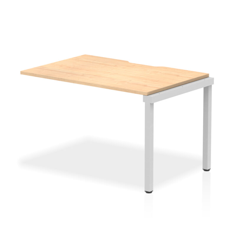 Evolve Plus Single Row Bench Desk Extension Kit - Image 5