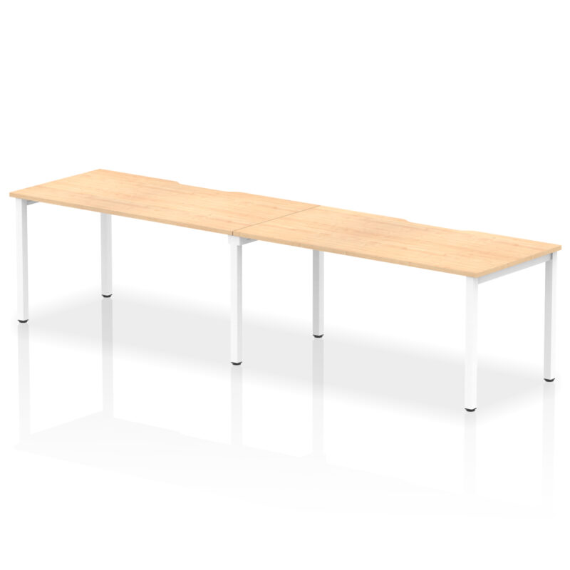 Evolve Plus Single Row Bench Desk - 2 Person - Image 30