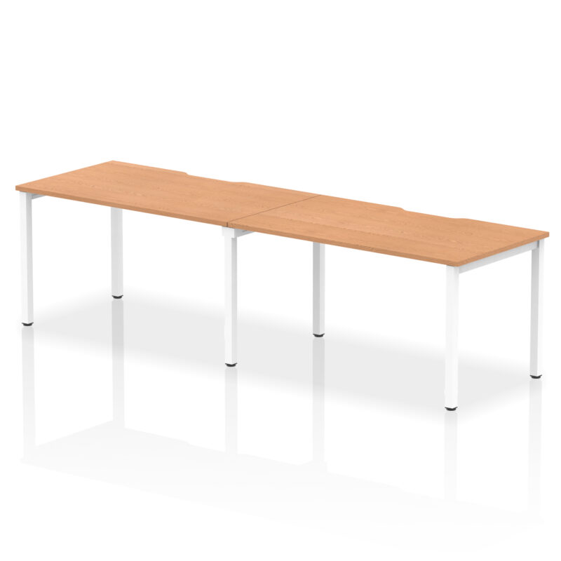 Evolve Plus Single Row Bench Desk - 2 Person - Image 20