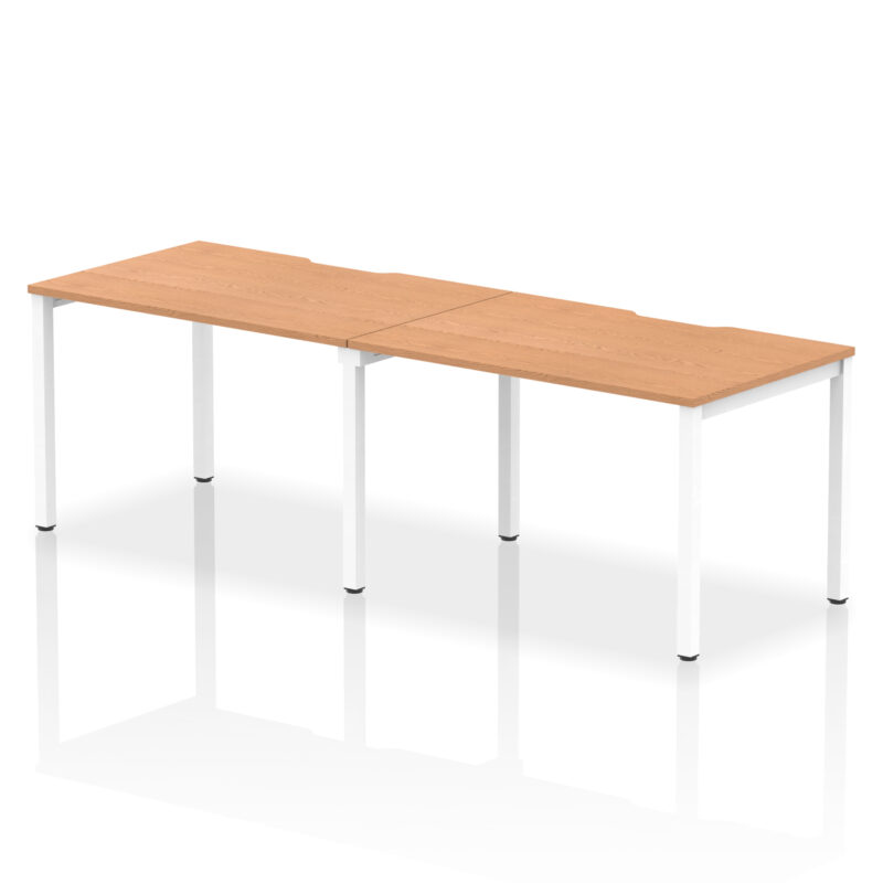 Evolve Plus Single Row Bench Desk - 2 Person - Image 8