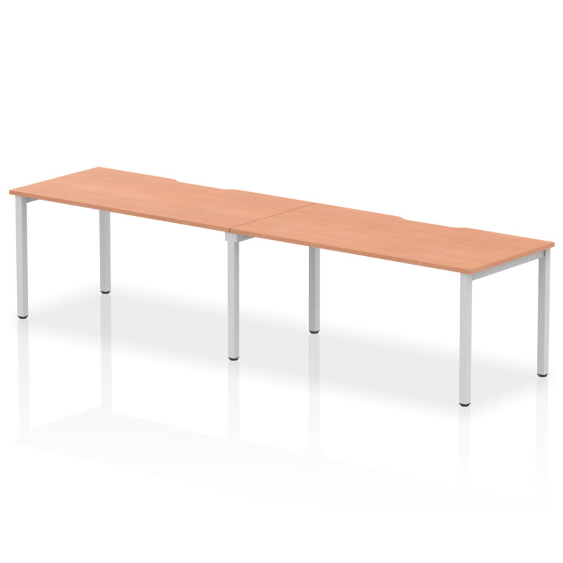 Evolve Plus Single Row Bench Desk - 2 Person - Image 25