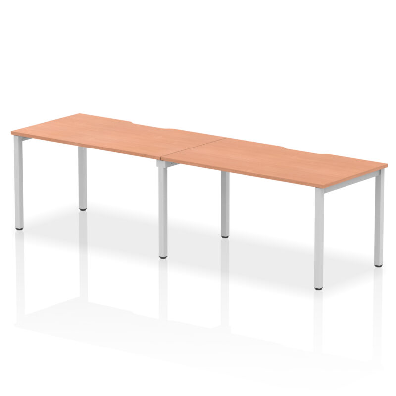 Evolve Plus Single Row Bench Desk - 2 Person - Image 13