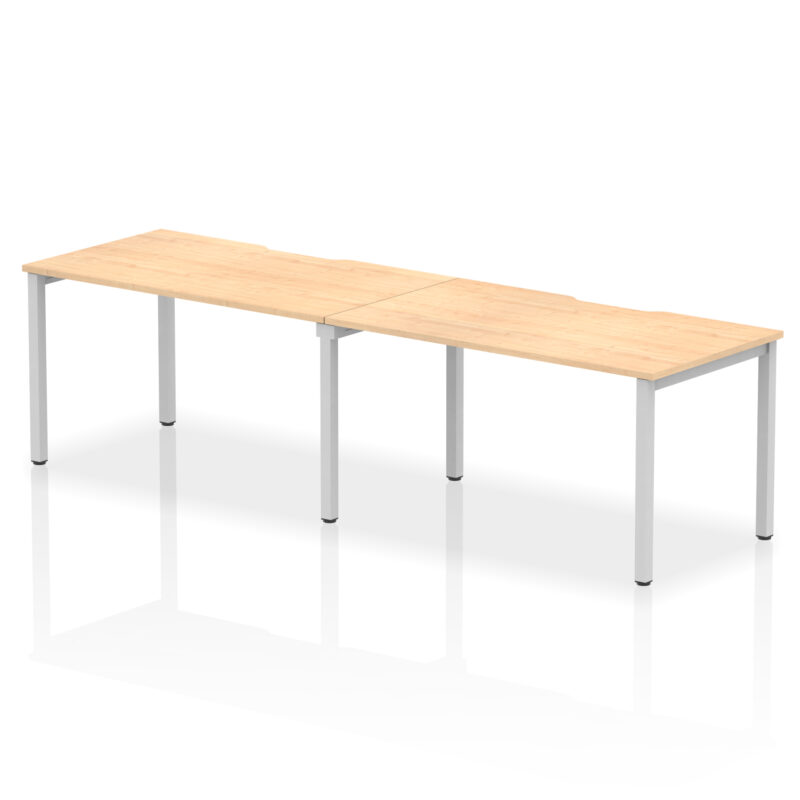 Evolve Plus Single Row Bench Desk - 2 Person - Image 17