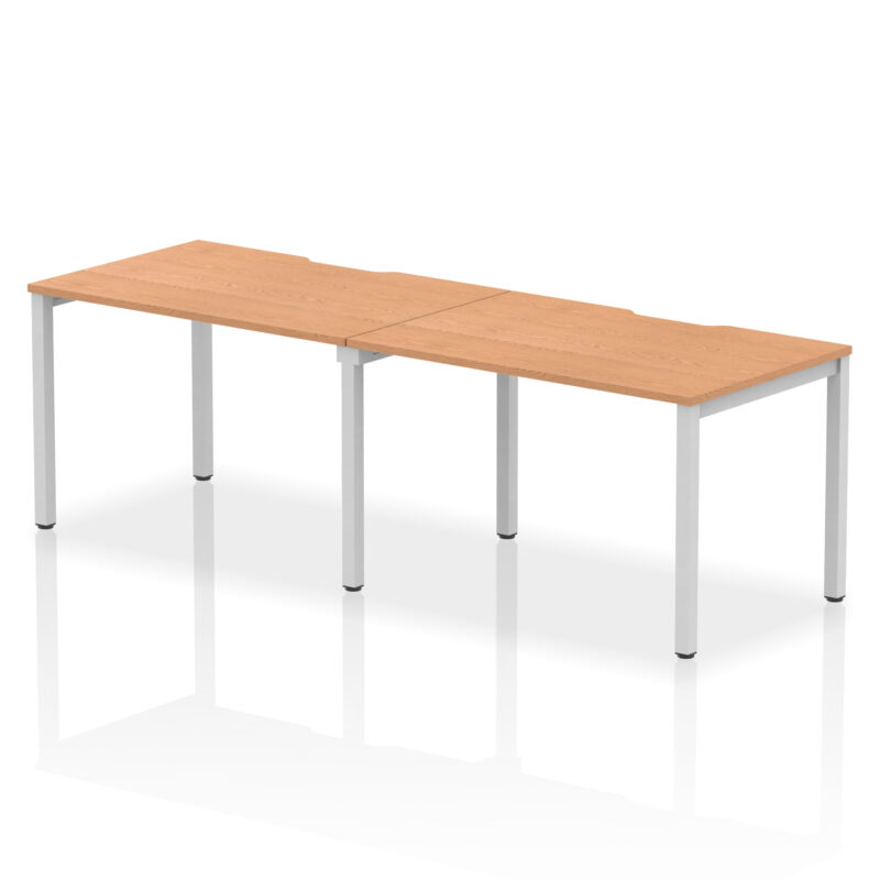 Evolve Plus Single Row Bench Desk - 2 Person - Image 7