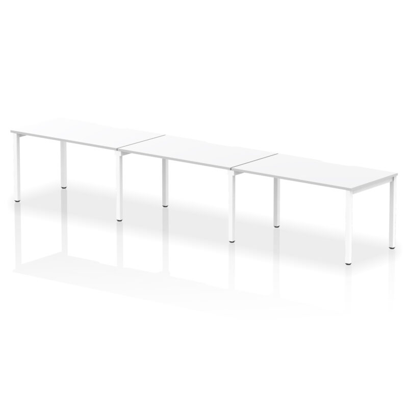 Evolve Plus Single Row Bench Desk - 3 Person - Image 24