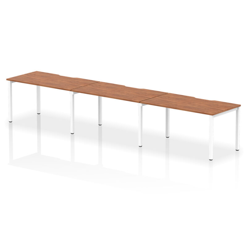 Evolve Plus Single Row Bench Desk - 3 Person - Image 22