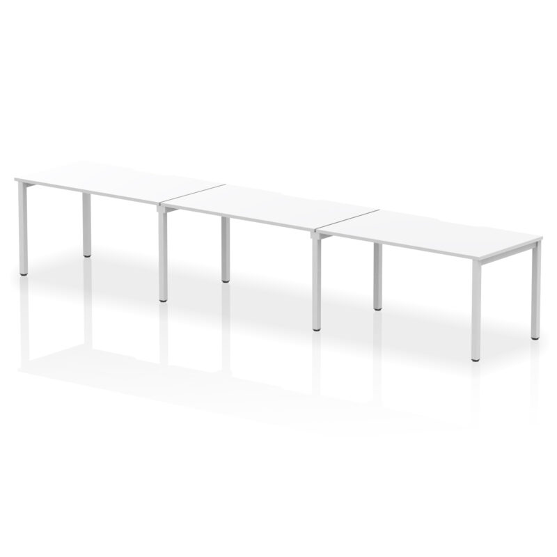 Evolve Plus Single Row Bench Desk - 3 Person - Image 23