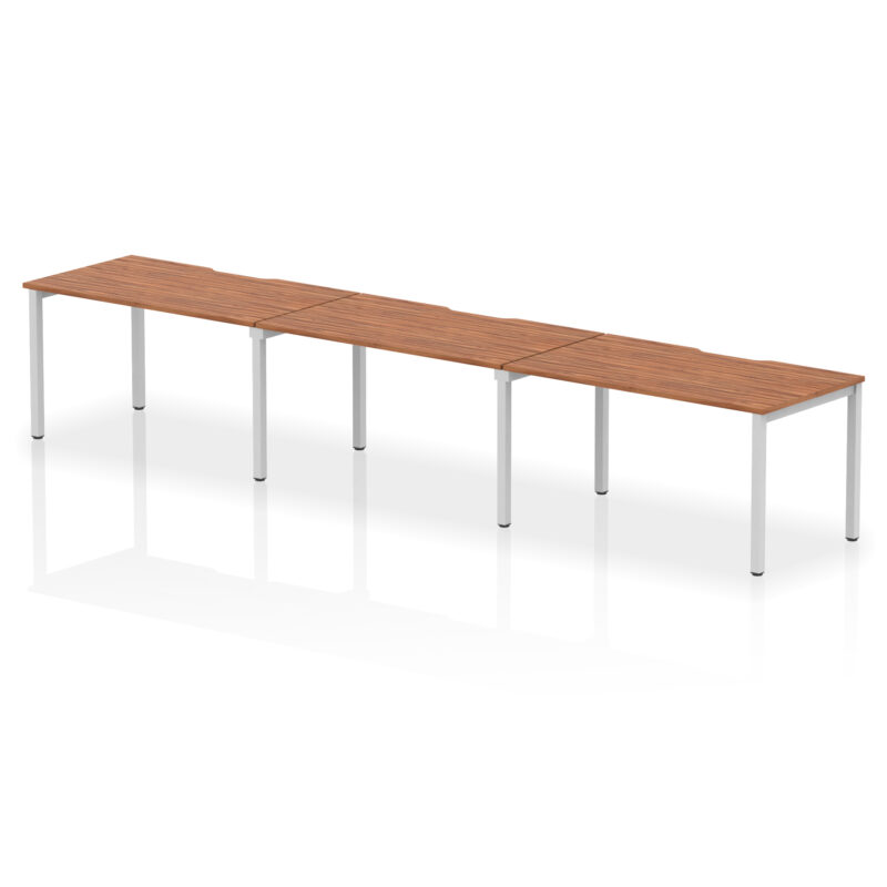 Evolve Plus Single Row Bench Desk - 3 Person - Image 21