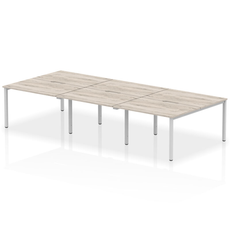 Evolve Plus B2B Bench Desk - 6 Person - Image 3
