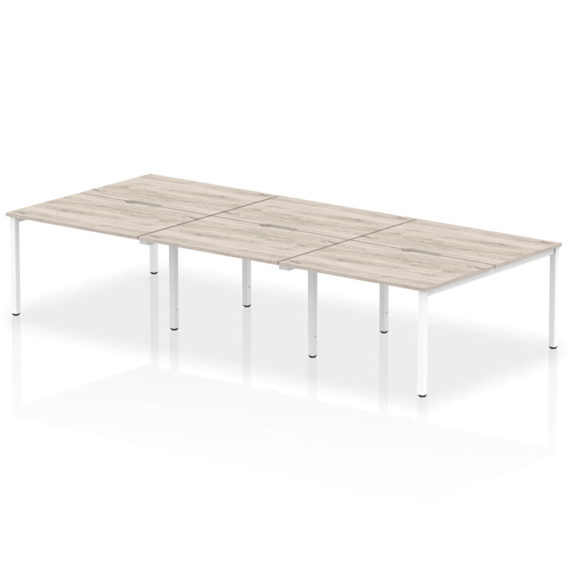 Evolve Plus B2B Bench Desk - 6 Person - Image 4