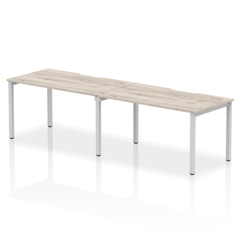 Evolve Plus Single Row Bench Desk - 2 Person - Image 15