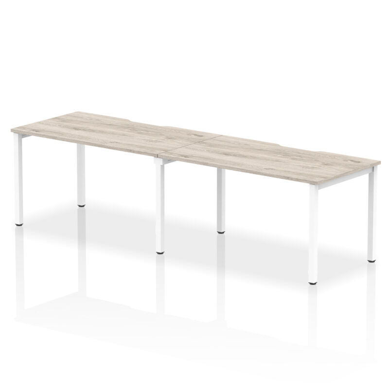 Evolve Plus Single Row Bench Desk - 2 Person - Image 16