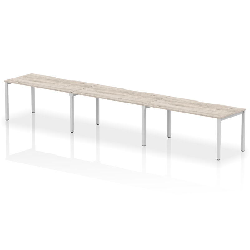 Evolve Plus Single Row Bench Desk - 3 Person - Image 27