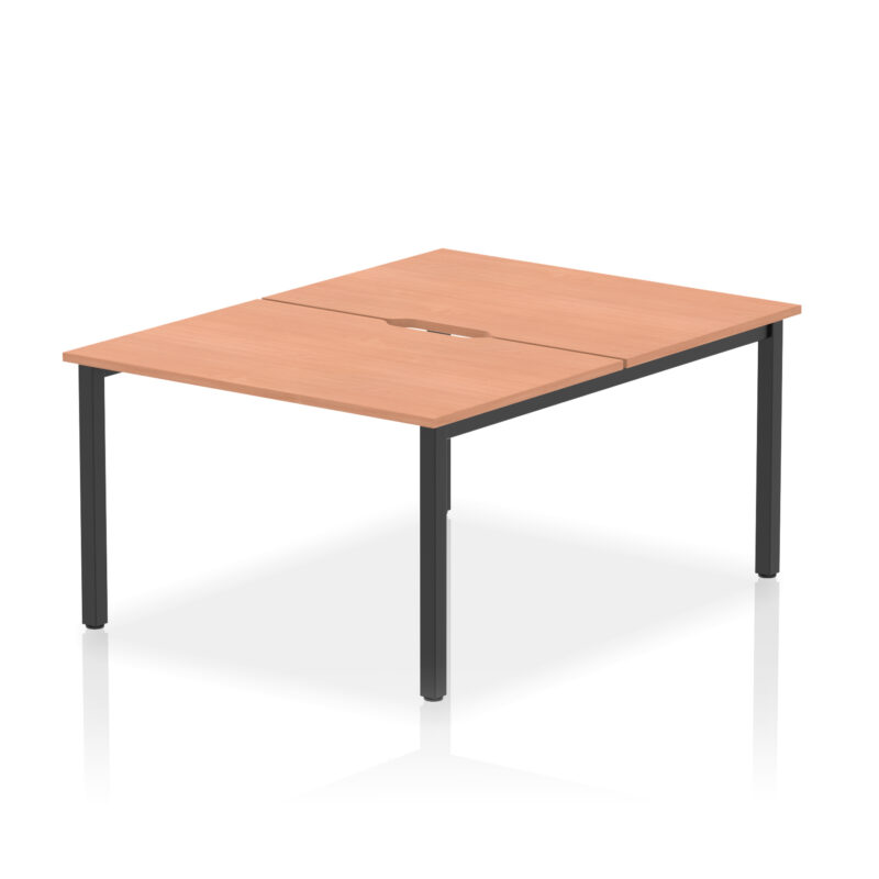 Evolve Plus B2B Bench Desk - 2 Person - Image 37