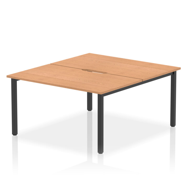 Evolve Plus B2B Bench Desk - 2 Person - Image 46