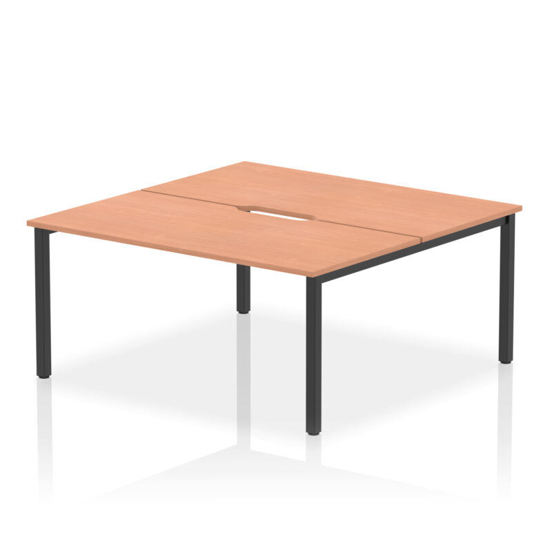 Evolve Plus B2B Bench Desk - 2 Person - Image 49