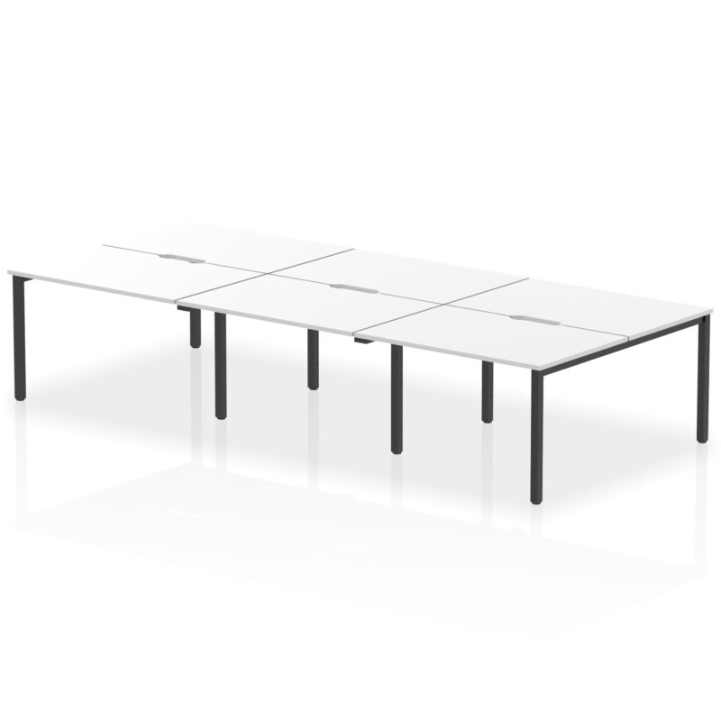 Evolve Plus B2B Bench Desk - 6 Person - Image 41