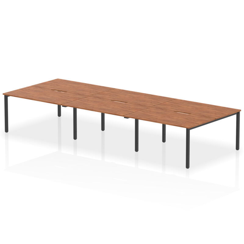 Evolve Plus B2B Bench Desk - 6 Person - Image 48