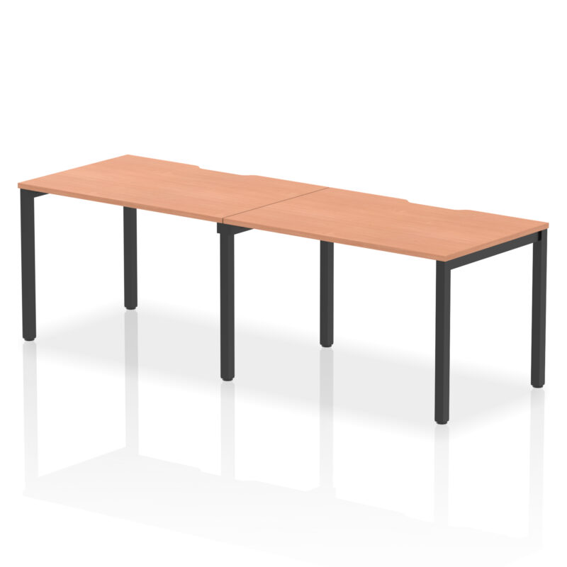Evolve Plus Single Row Bench Desk - 2 Person - Image 37